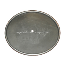 Big Size Round Steel Cover Plate Back Plate